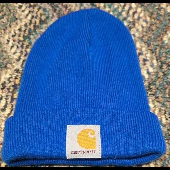 Carhartt Blue Beanie - Picture 1 of 1